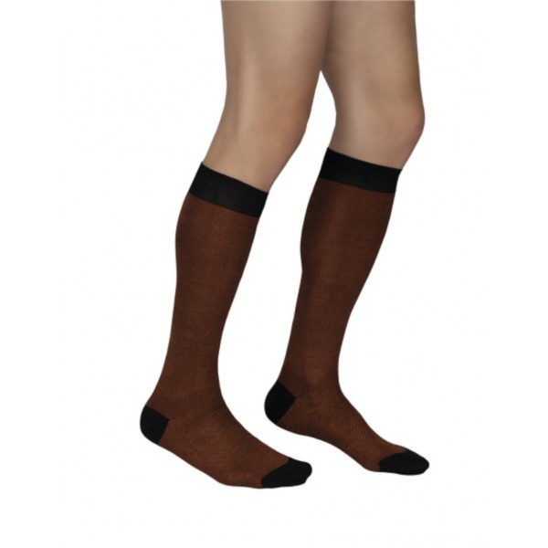 LONG LISLE SOCKS BICOLOR...