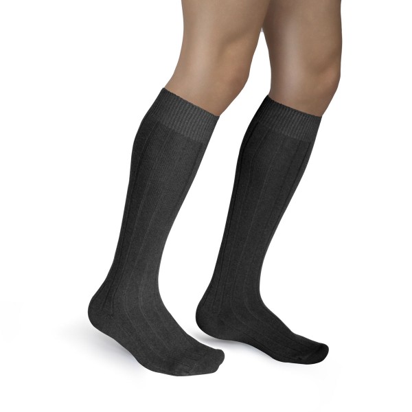 CALZA LUNGA IN LANA E CASHMERE