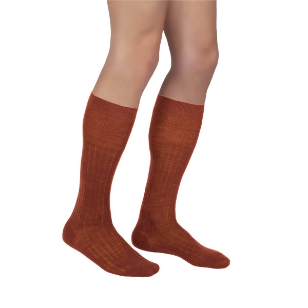 LONG SOCKS IN WOOL BLEND