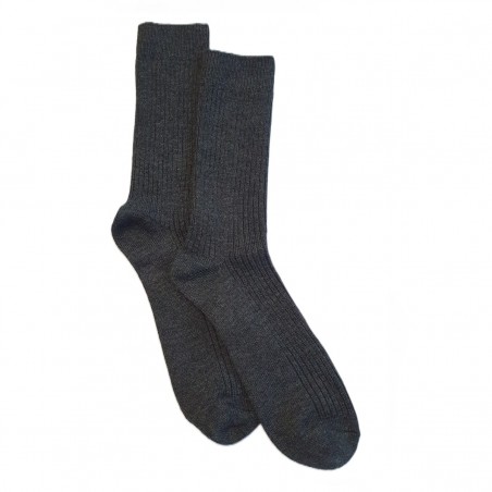 CALZINO CORTO A COSTINE CON CASHMERE