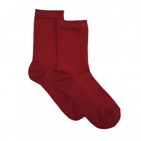 CALZINO CORTO COSTINE IN BAMBU'