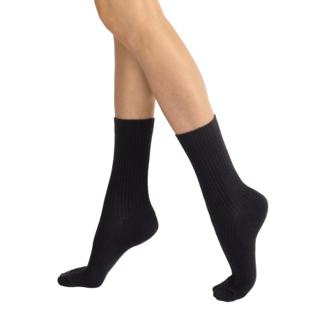 CALZINO CORTO A COSTINE CON CASHMERE